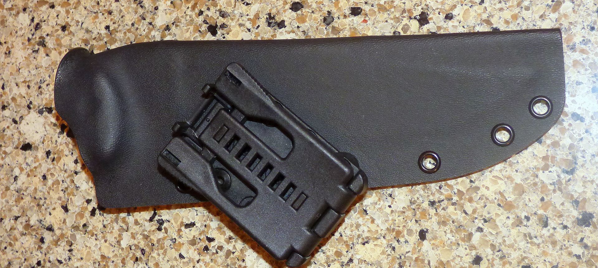 WTT Tek Lock and Canvas Sheath for Leather for a BK7